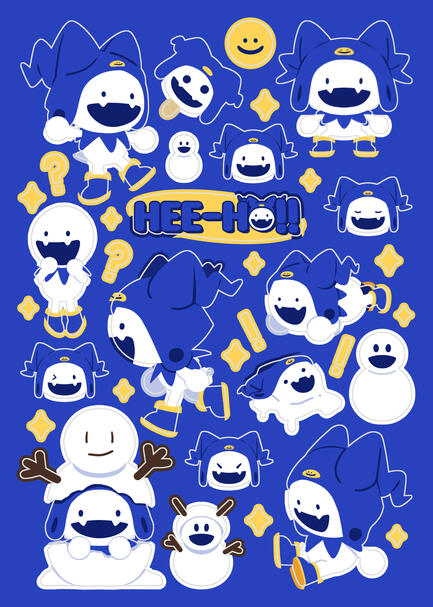 Jack Frost Stickers