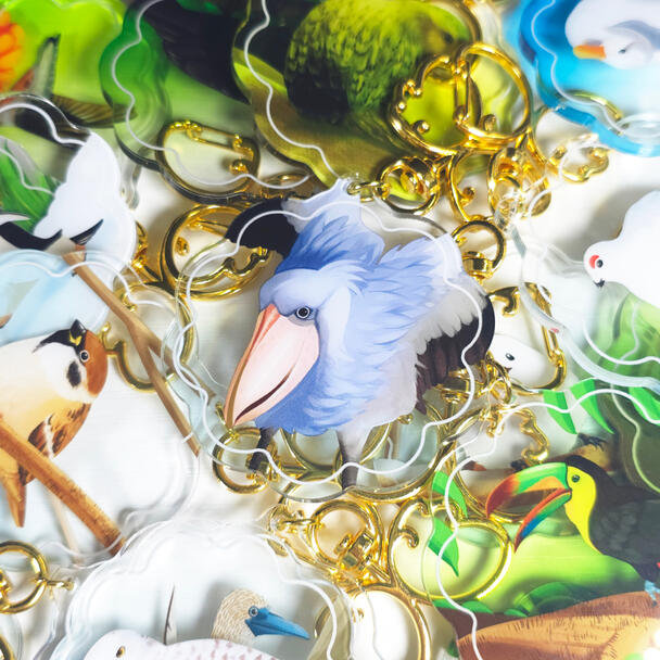 Bird Keychains