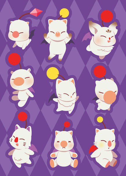 Moogle Stickers