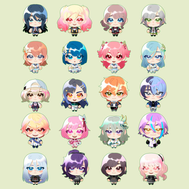 Project Sekai Mini Charms